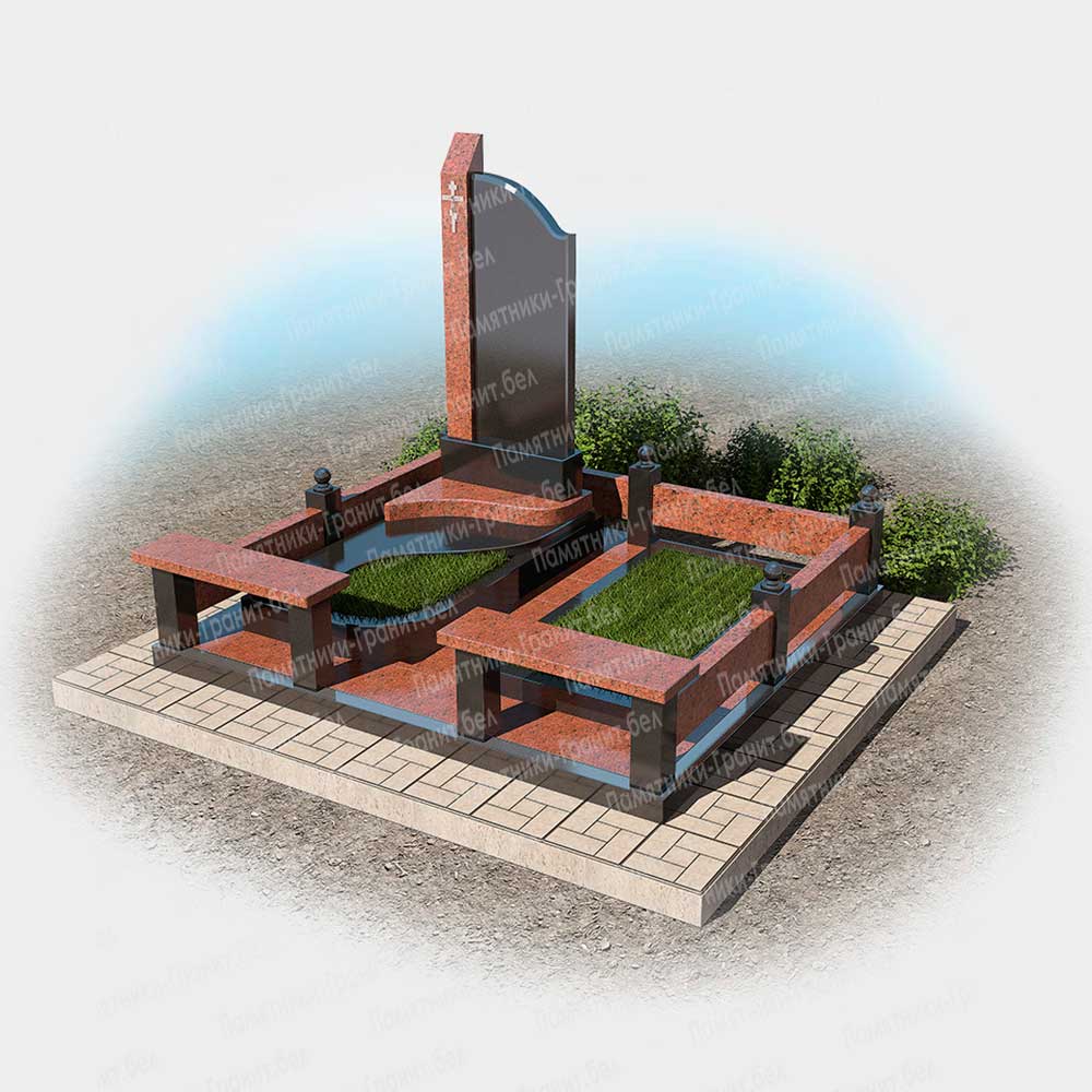Гранитный памятник в Рогачёв